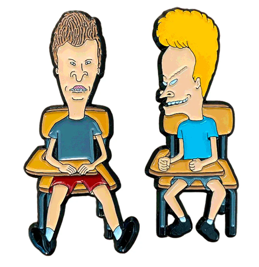 In Class - Beavis and Butt-Head Pin Set *LAST CHANCE*