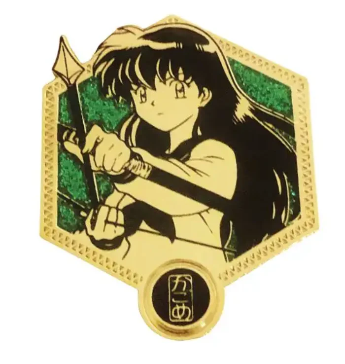Inuyasha Golden Kagome Enamel Pin *LAST CHANCE*