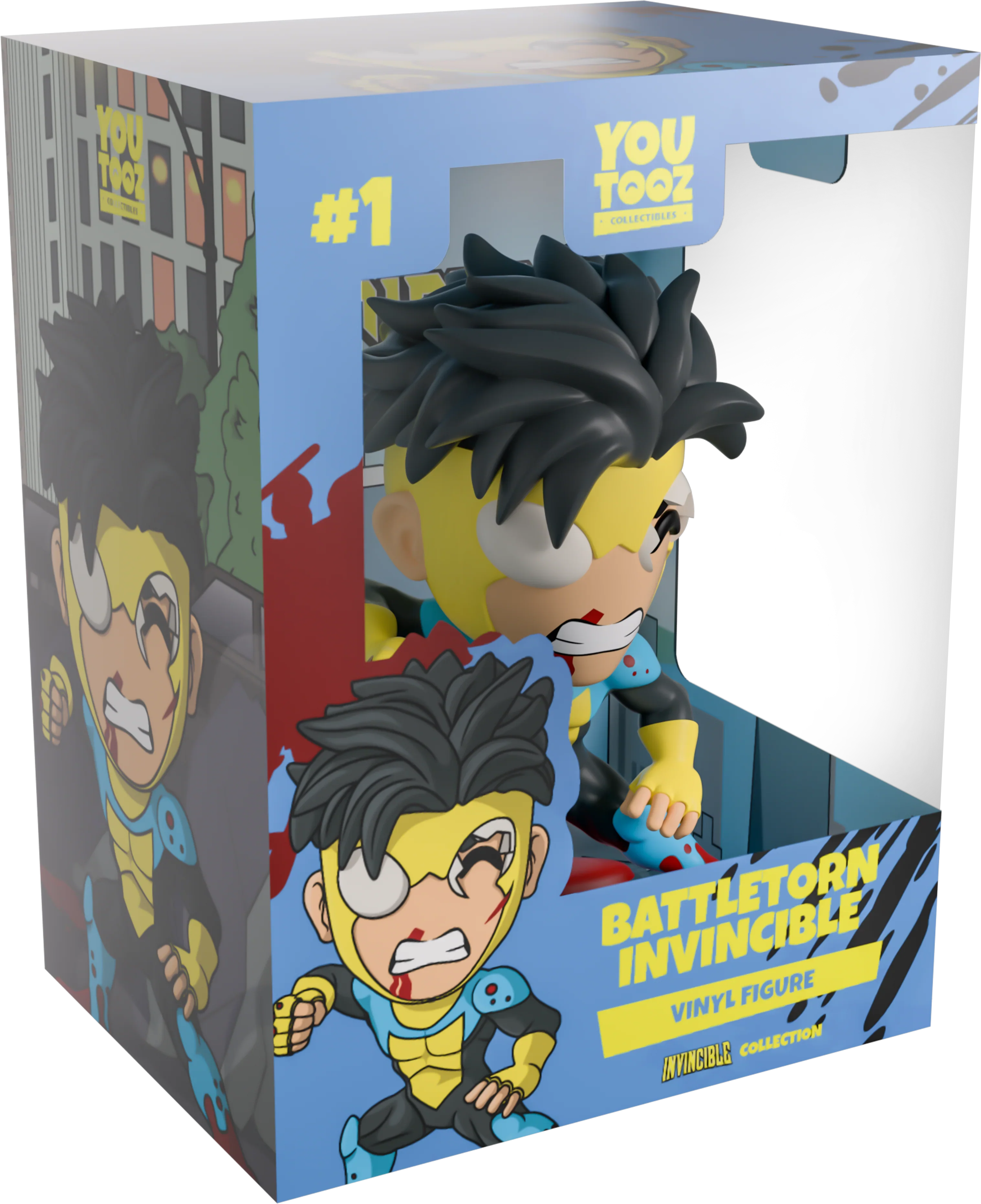 Invincible x Youtooz - Battletorn Invincible Figure