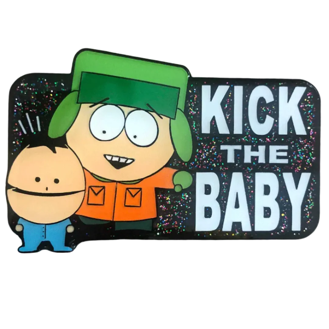 Kick The Baby - South Park Enamel Pin