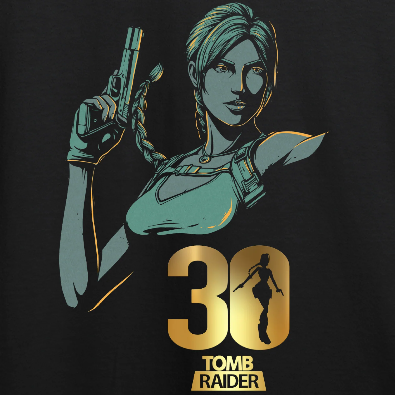 Lara Croft 30th Anniversary Shirt - Image 2