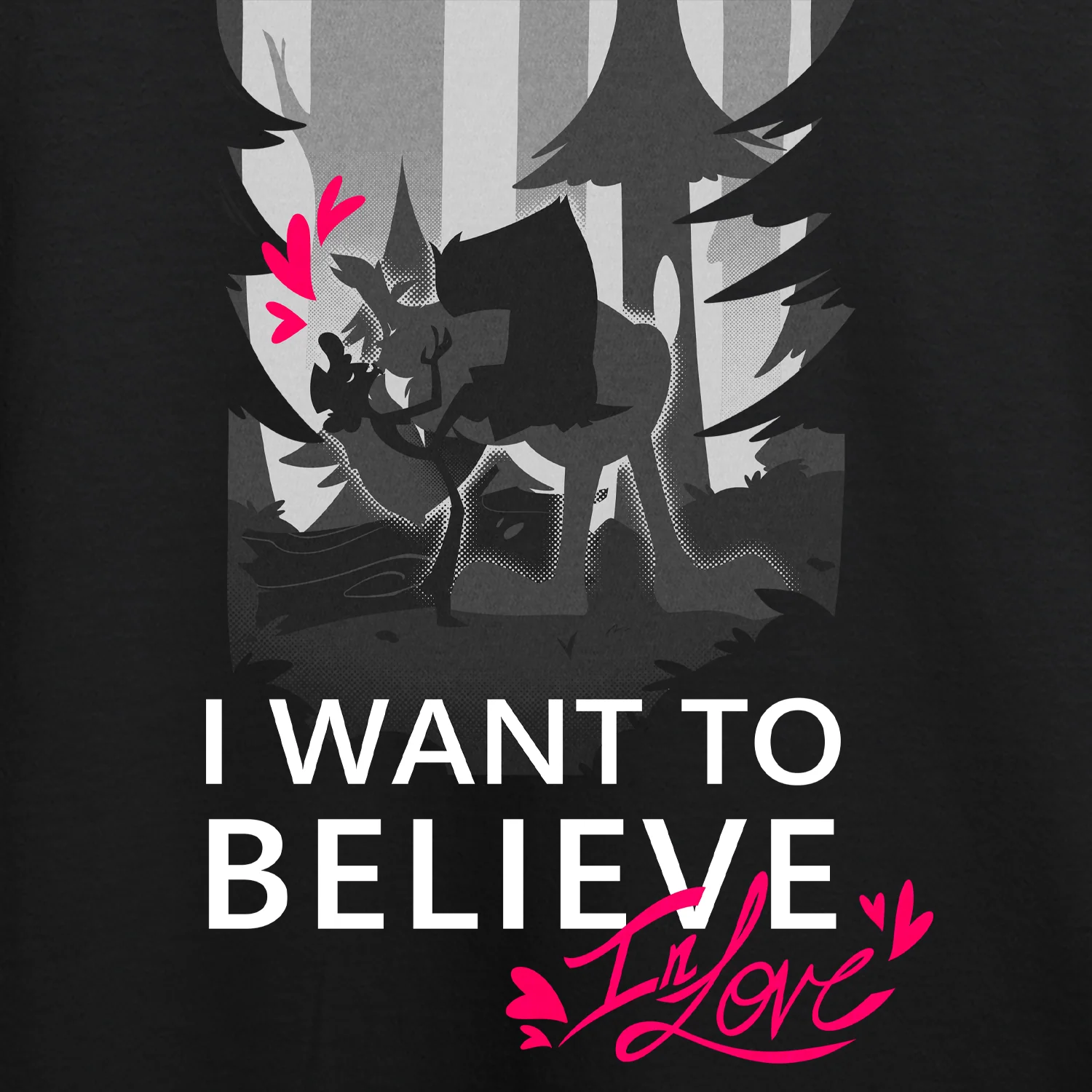 Long Sleeve Shirt - I Wanna Believe In Love *PRE-ORDER* - Image 2