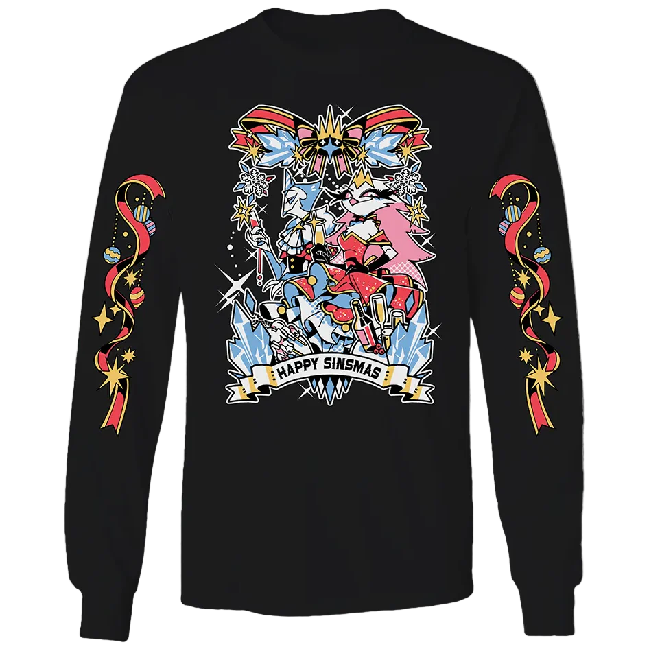 Long Sleeve Shirt - Sinsmas 2024 - Stella + Andrealphus w/Printed Sleeves *LAST CHANCE*
