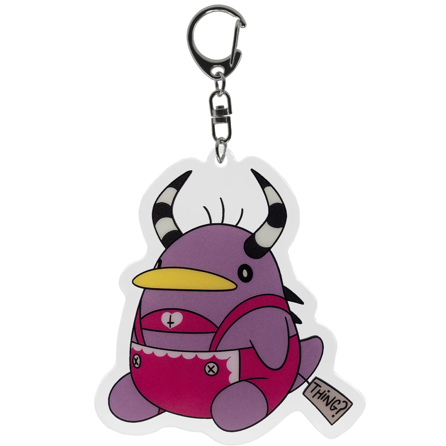 Loo Loo Land - Thing Plush - Acrylic Keychain *LIMITED STOCK*