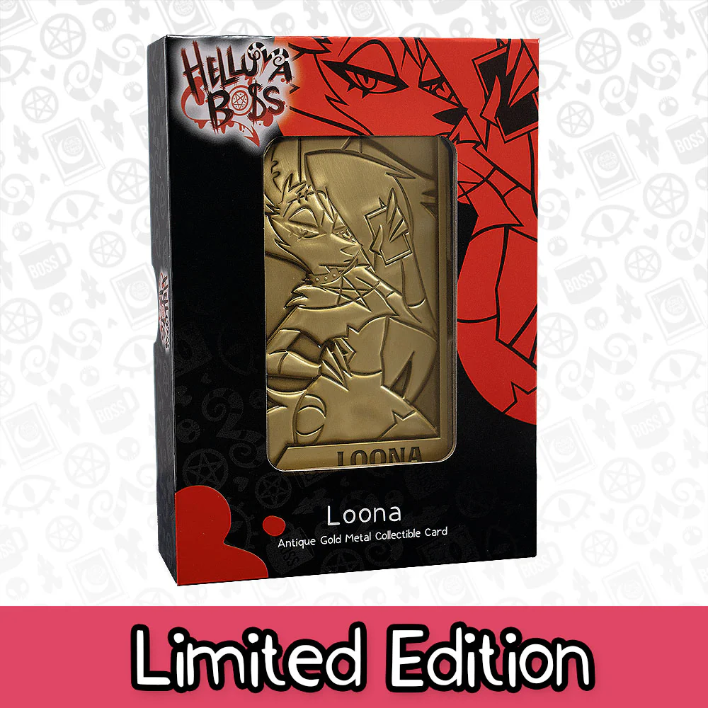 Loona Gold Plated Metal Collectible Card *FINAL SALE* - Image 4