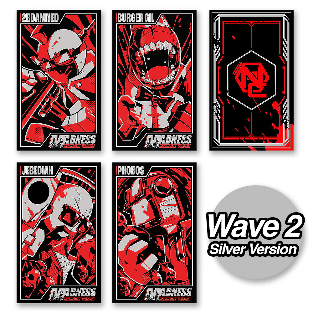 MADNESS: Project Nexus - Metal Card Set Series 2 *LIMITED STOCK*