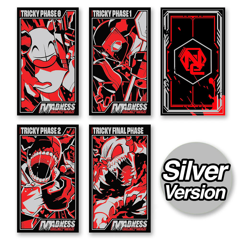 MADNESS: Project Nexus - Metal Card Set Tricky Phases *LIMITED STOCK*