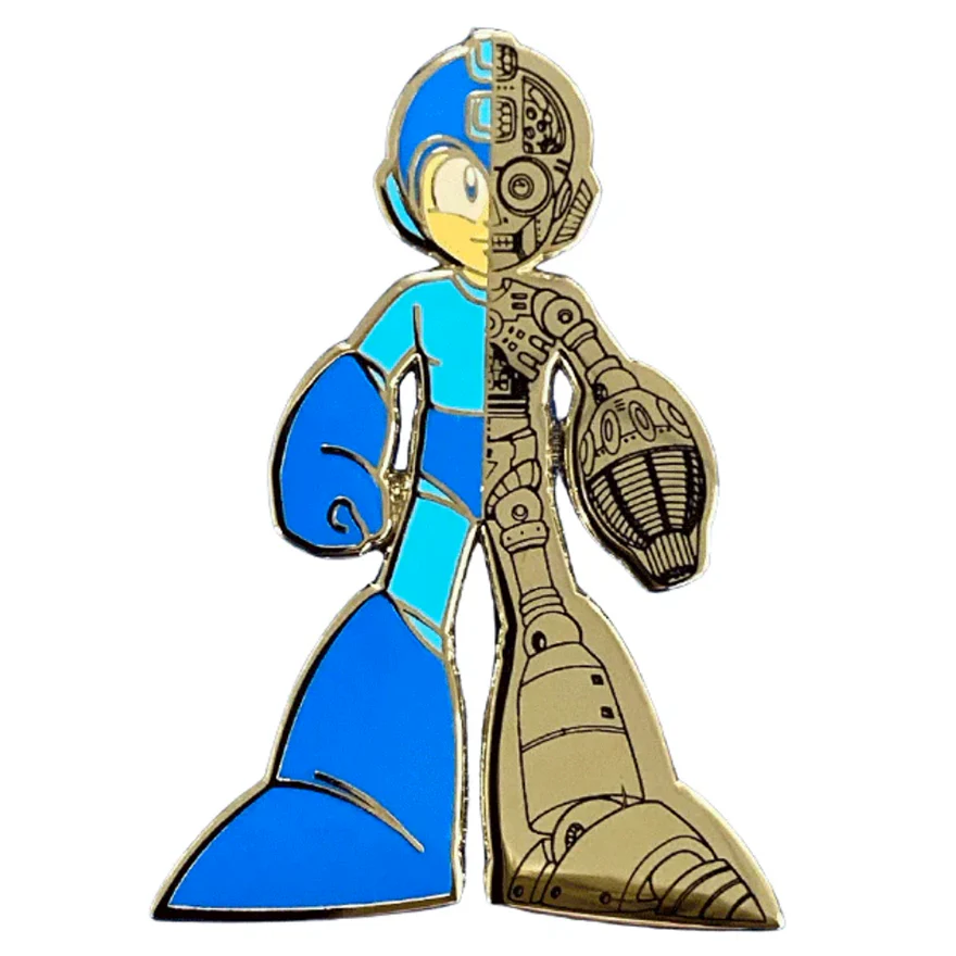 Mega Man's Endo Skeleton - Mega Man Enamel Pin