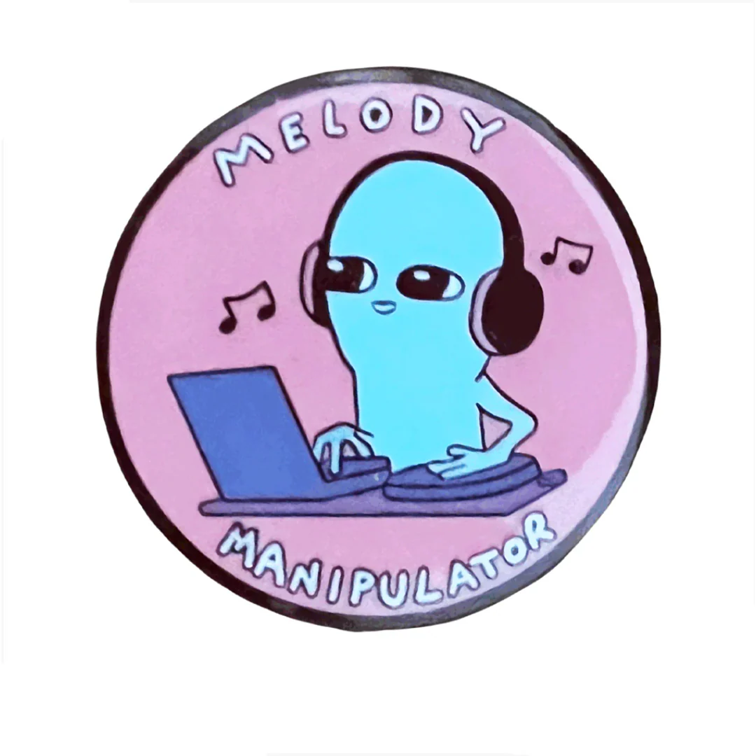 Melody Manipulator: Strange Planet Collectible Pin *LAST CHANCE*