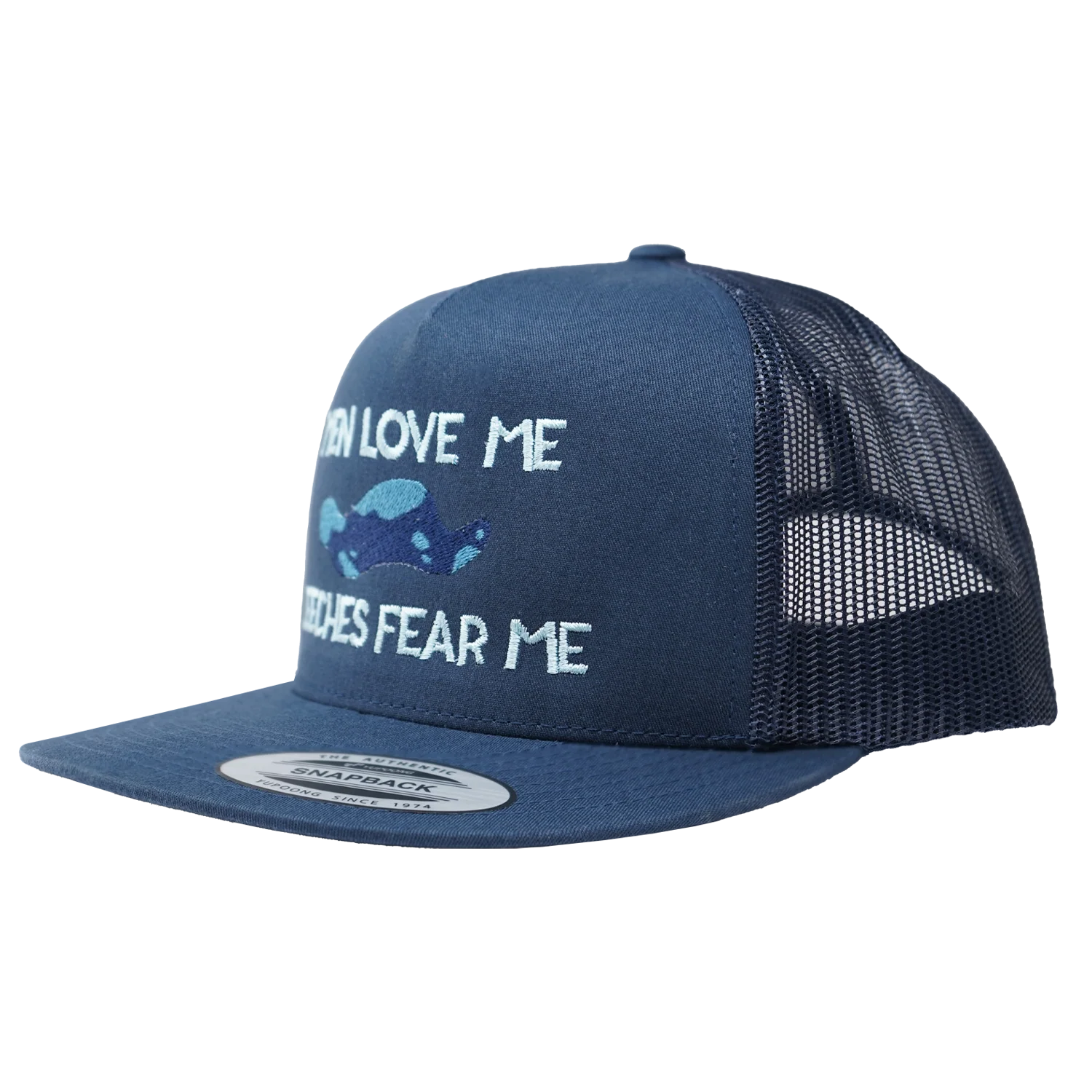 Men Love Me Leeches Fear Me Trucker Hat