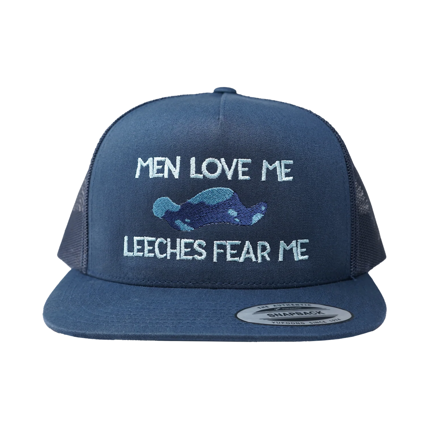 Men Love Me Leeches Fear Me Trucker Hat - Image 2