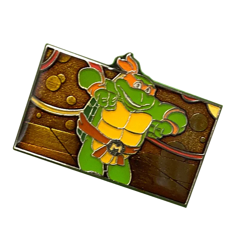 Michelangelo Is A Party Dude Pin