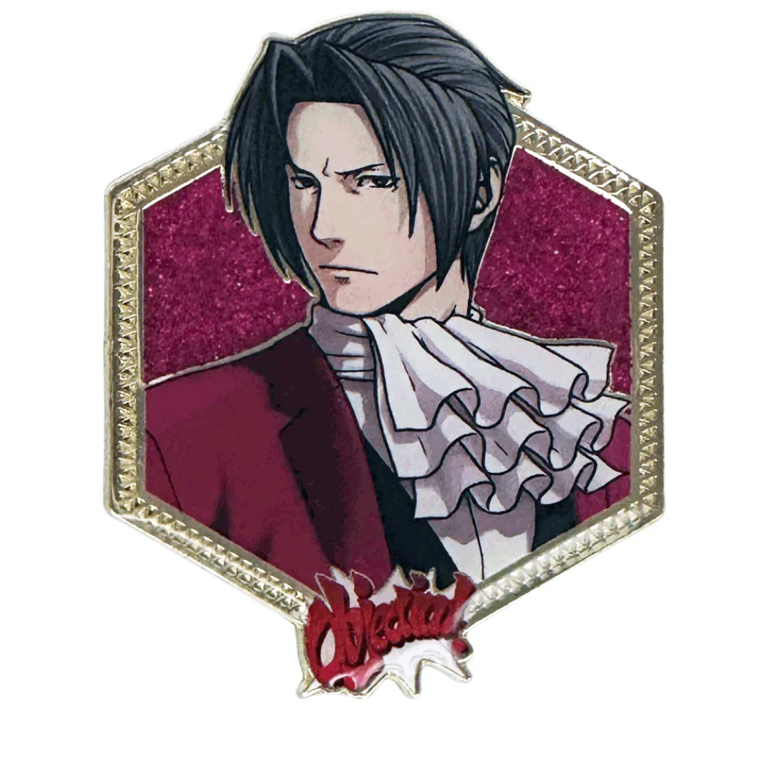 Miles Edgeworth - Golden Series 2 - Ace Attorney Pin