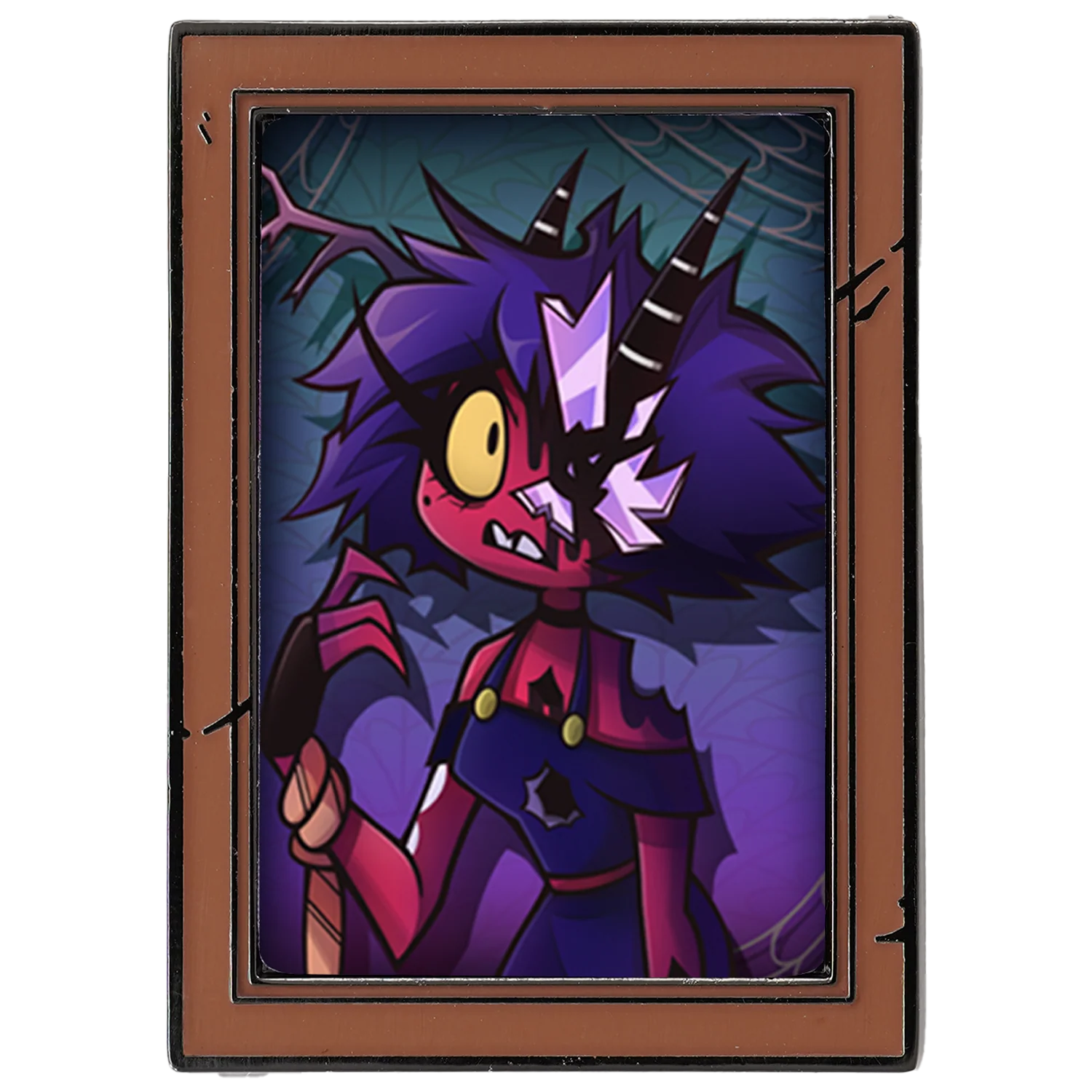 Millie Ghost Fckrs Lenticular Pin - Image 2
