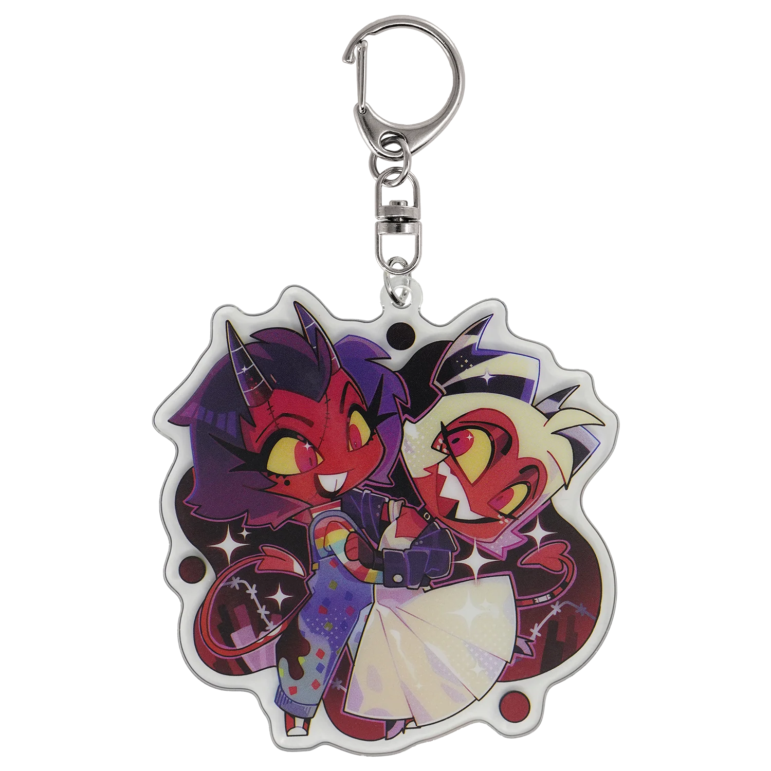 Moxxie & Millie - Halloween Slasher Keychain *PRE-ORDER*
