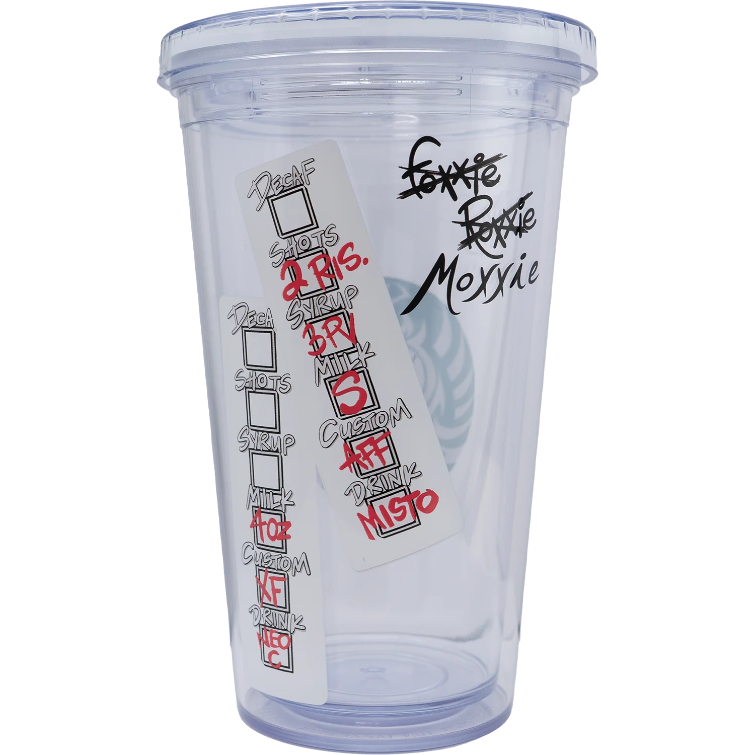 Moxxie Iced Coffee Drink Order Tumbler - Image 2