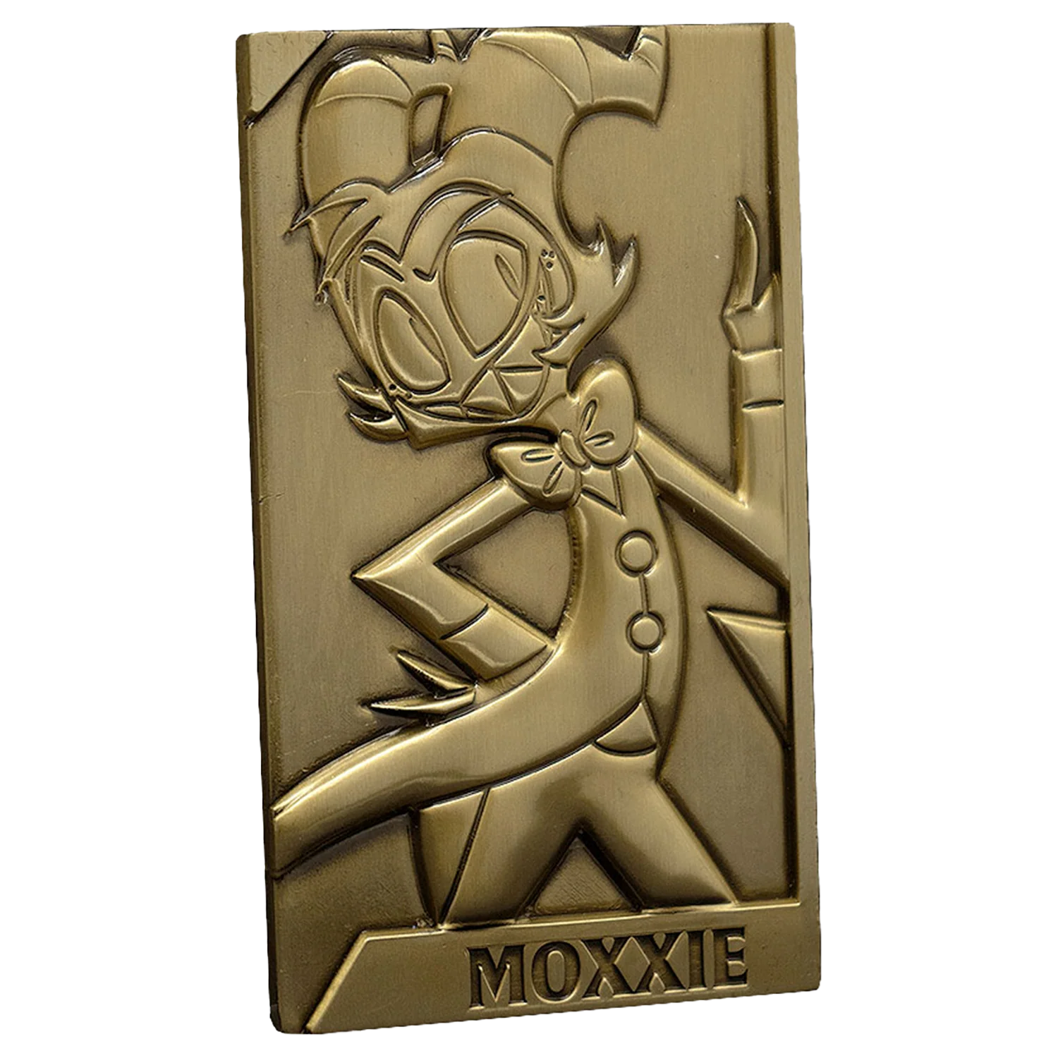 Moxxie Gold Plated Metal Collectible Card *FINAL SALE*