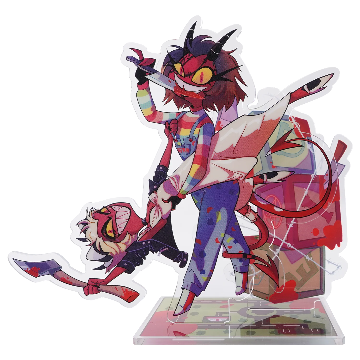 Moxxie & Millie - Halloween Slasher Standee *PRE-ORDER*