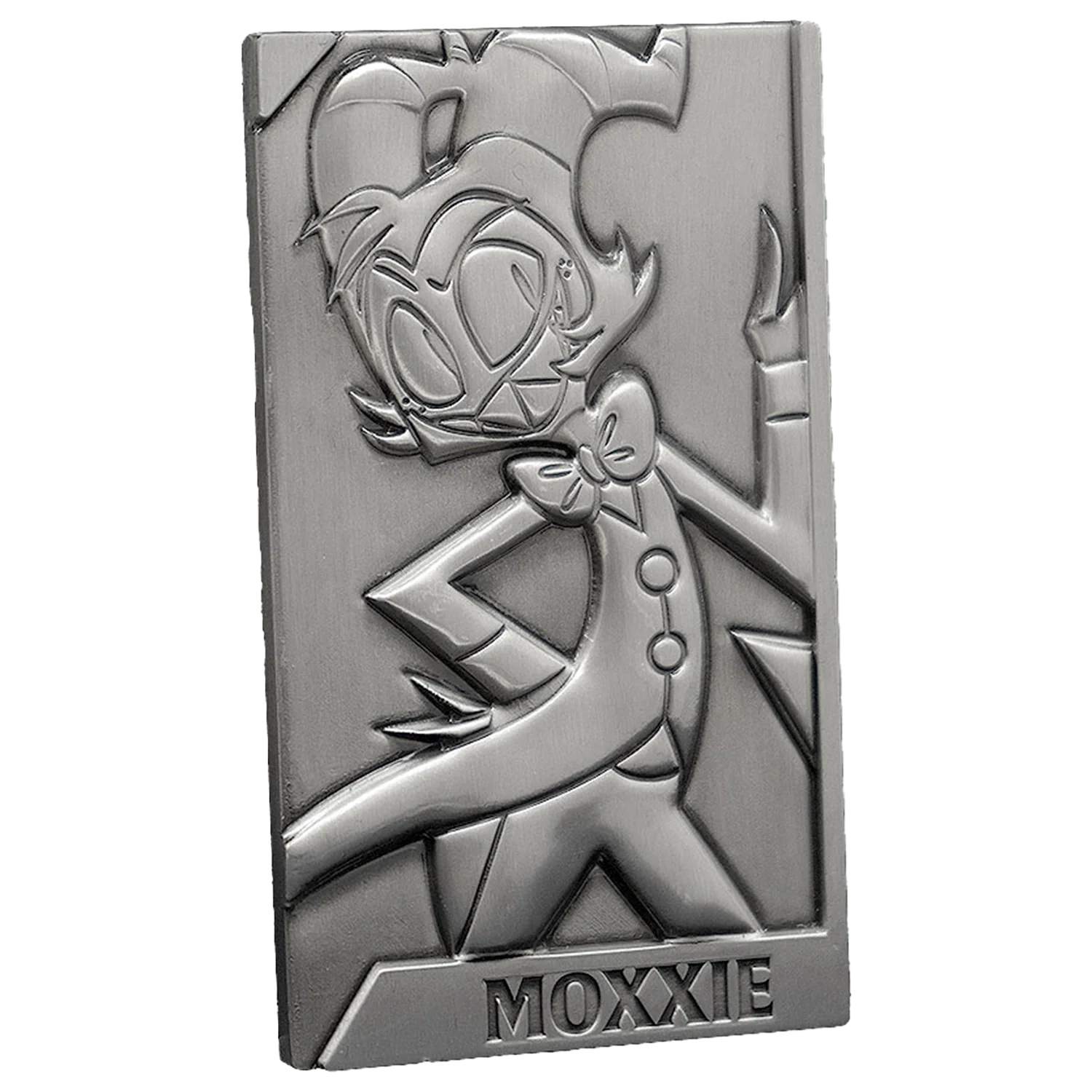 Moxxie Silver Plated Metal Collectible Card *FINAL SALE*
