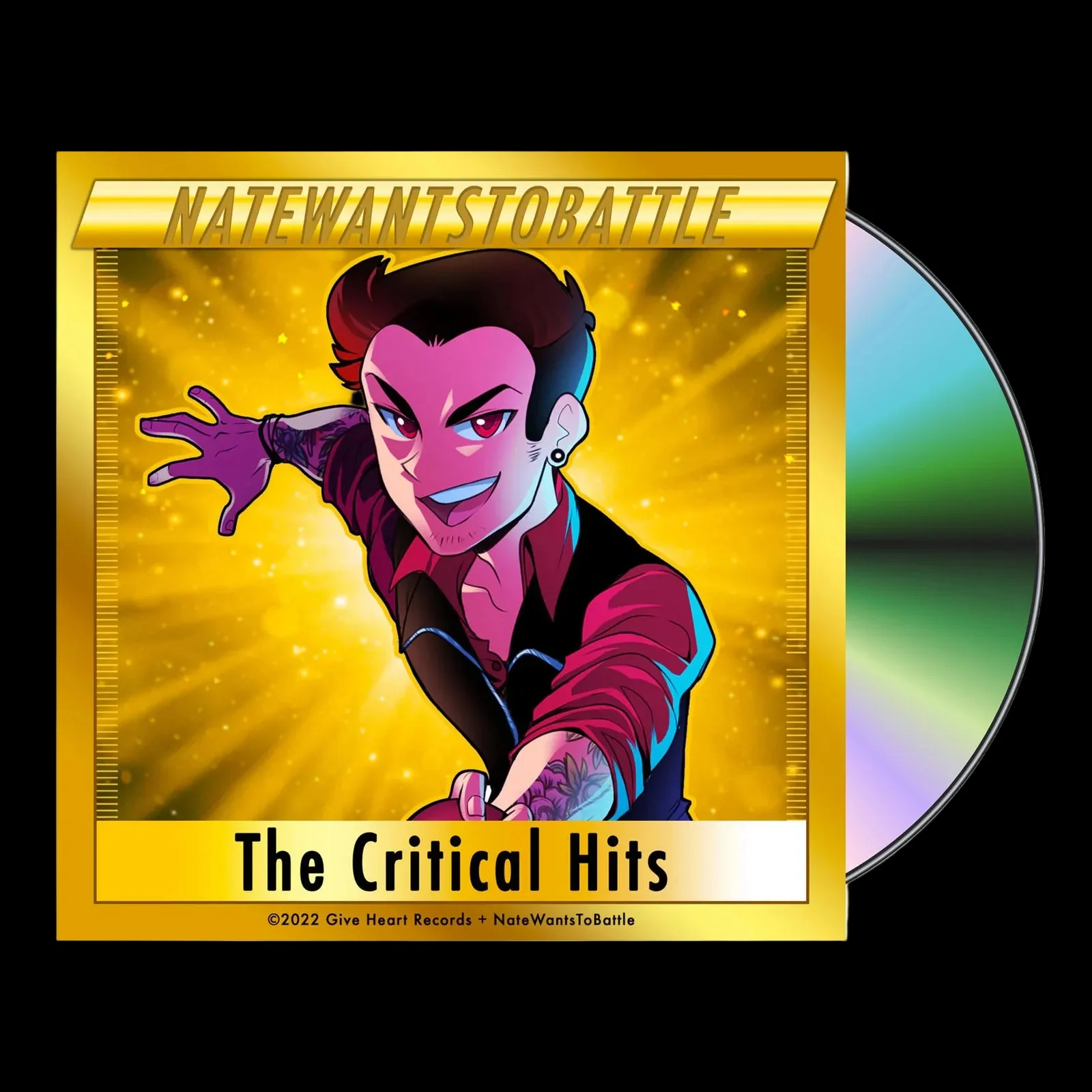 NateWantsToBattle - The Critical Hits CD