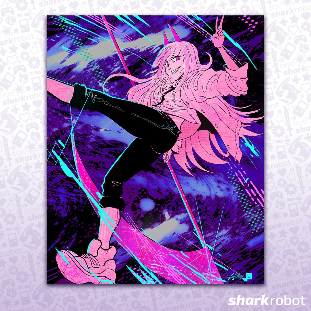 Neon Powah - Poster Print *LAST CHANCE*