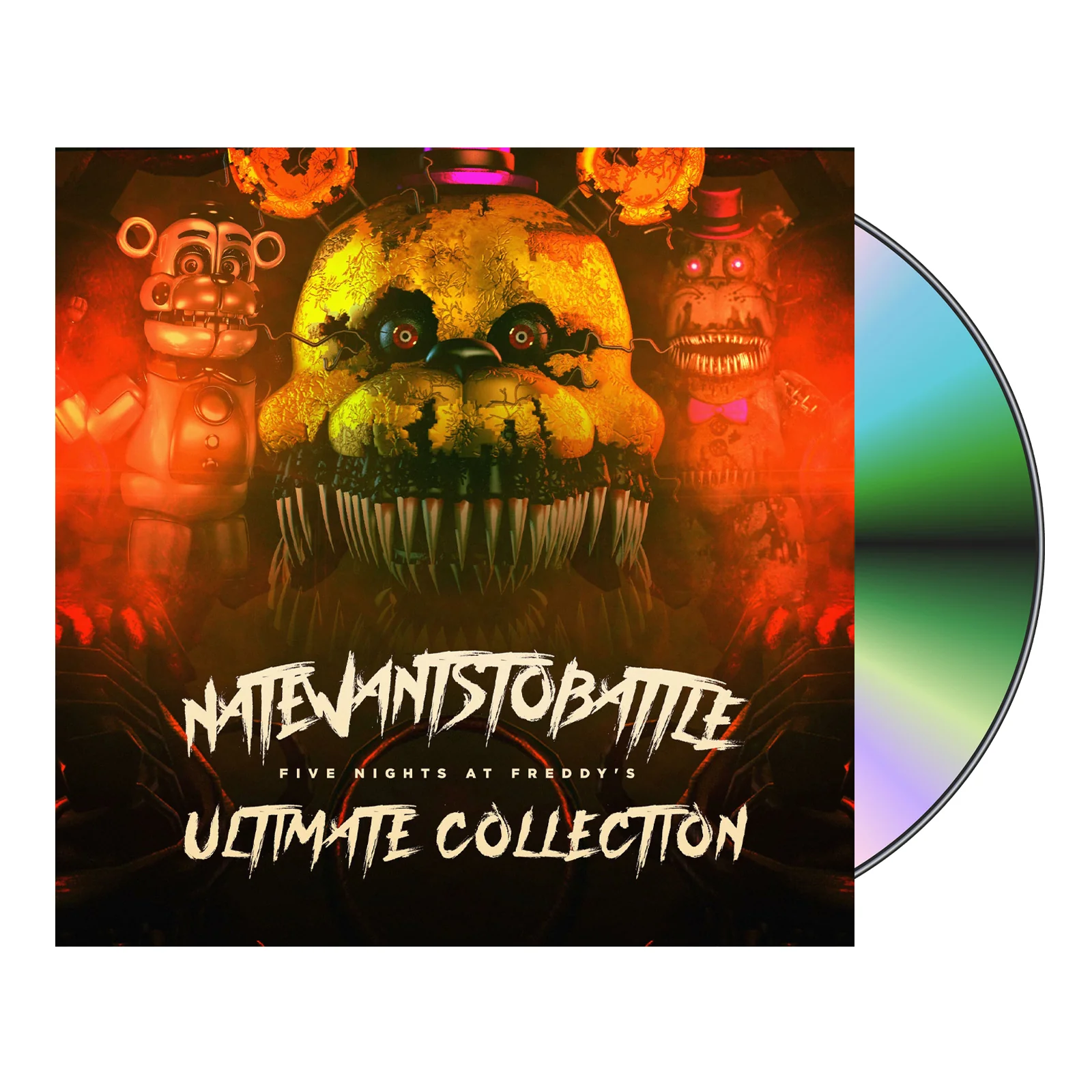 NateWantsToBattle Five Nights at Freddy's (Ultimate Collection) Audio CD