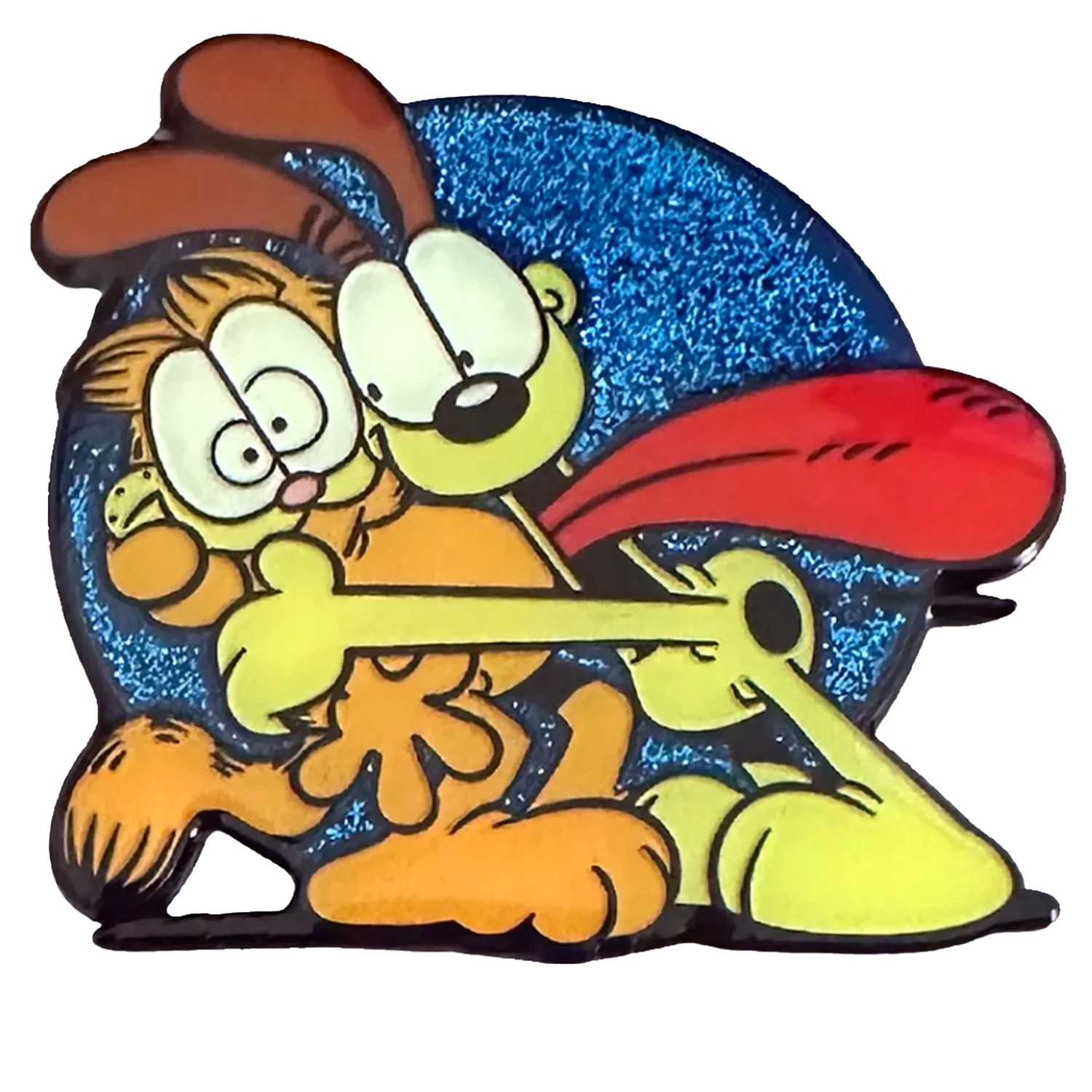 Odie's Hug - Garfield Pin *LAST CHANCE*