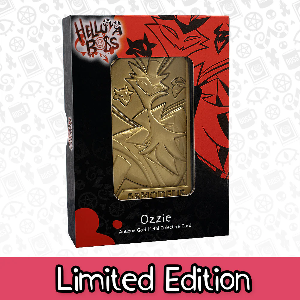 Ozzie Gold Plated Metal Collectible Card *FINAL SALE* - Image 4