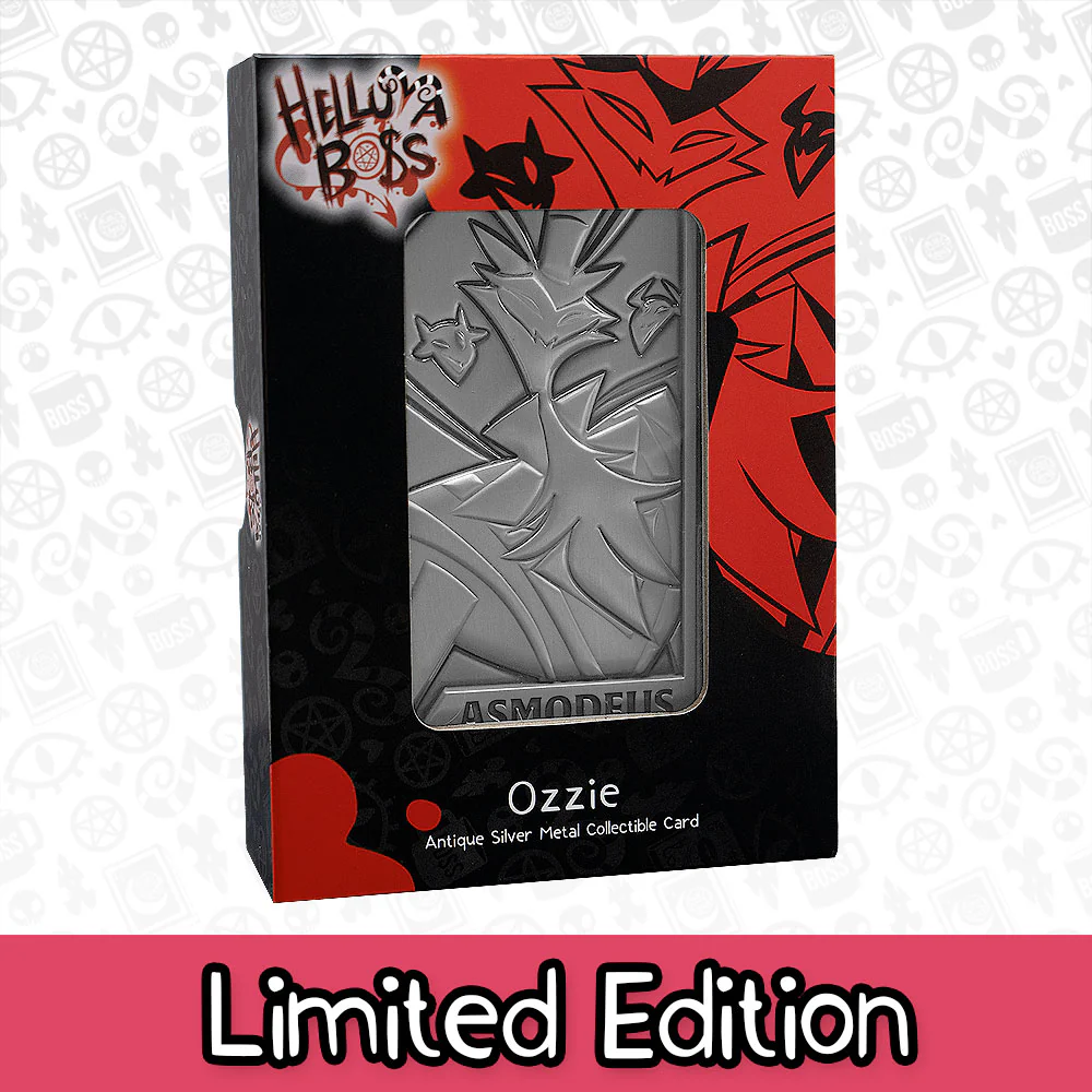 Ozzie Silver Plated Metal Collectible Card *FINAL SALE* - Image 4