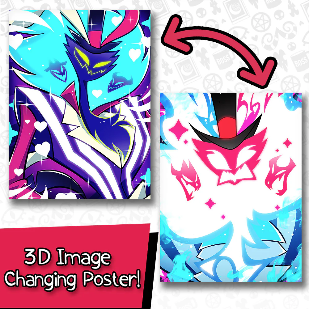 Ozzie's Demon Form Lenticular Poster *FINAL SALE* - Image 3