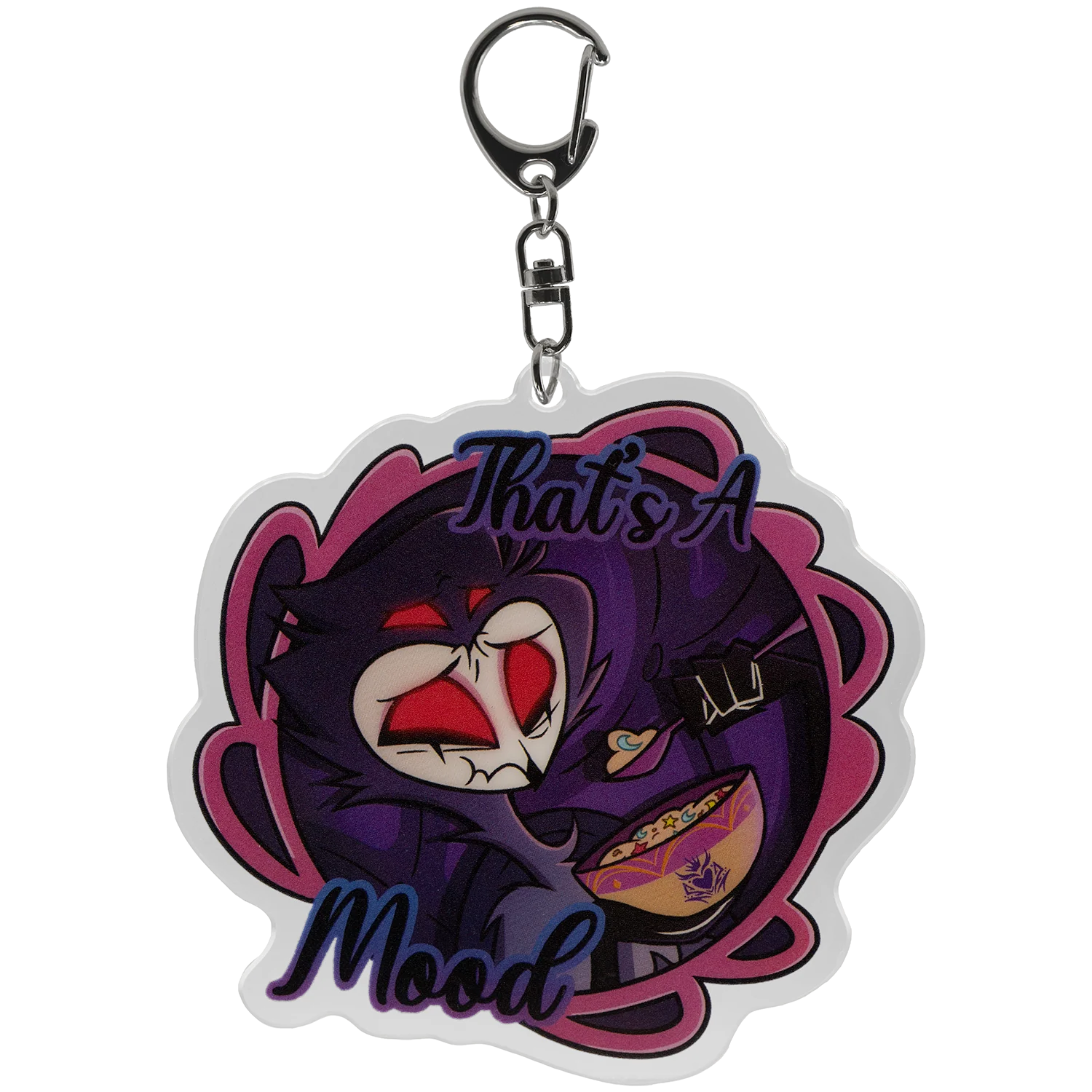 Ozzie's - That's a Mood - Acrylic Keychain *LIMITED STOCK*