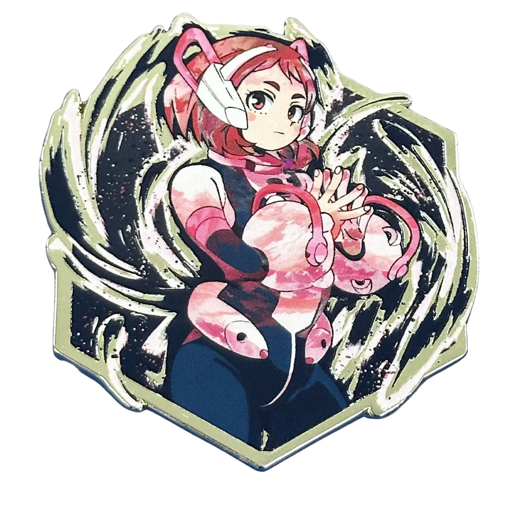 Painterly Series: Ochaco Uraraka (Color Variant)- Limited Edition Pin