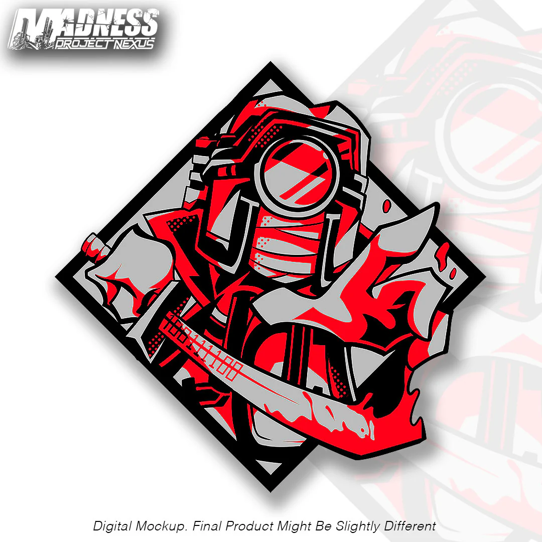 Phobos - Metal Diamond Pin *LIMITED STOCK*