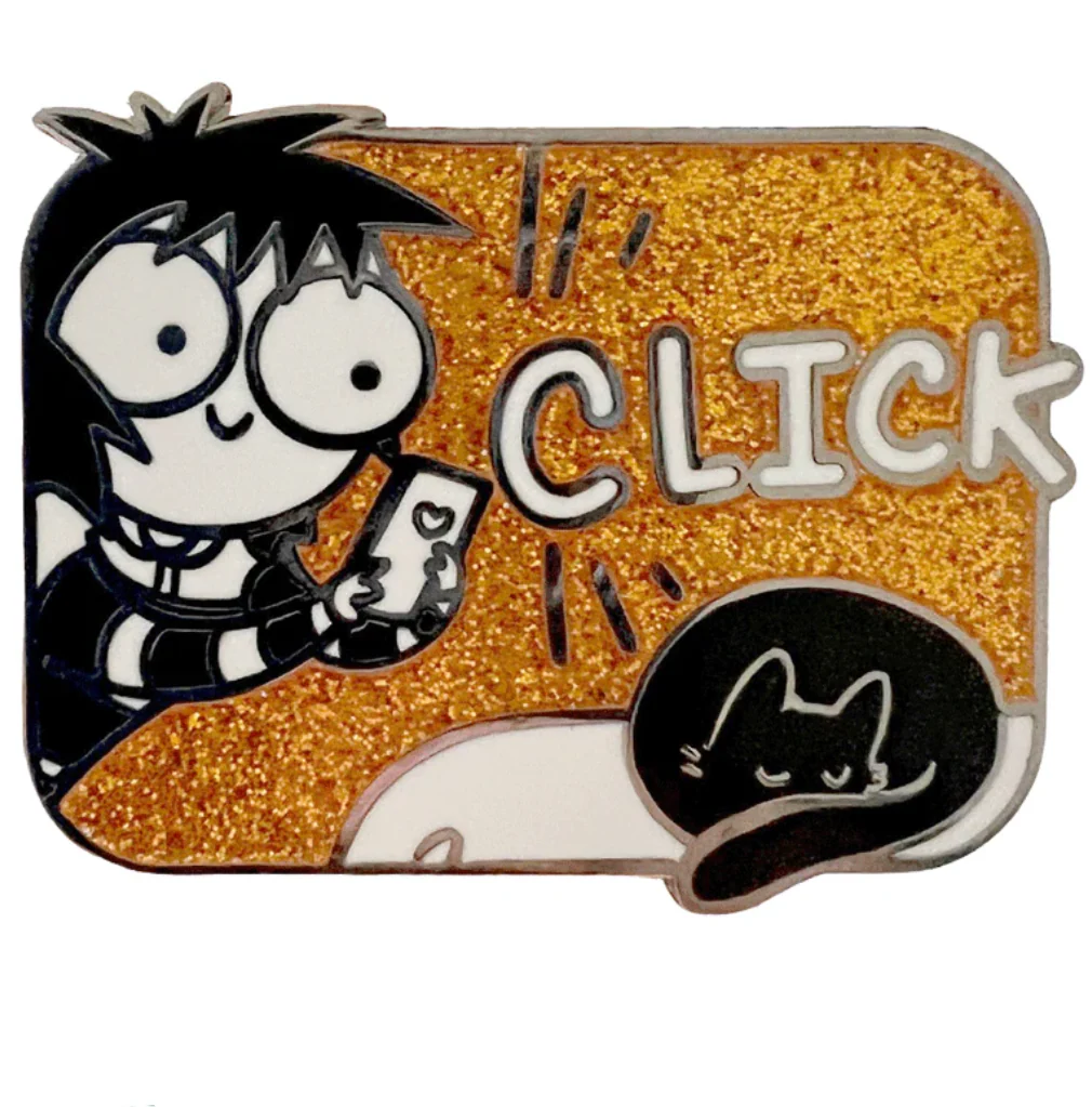 Photo Shoot: Sarah's Scribbles Collectible Pin *LAST CHANCE*
