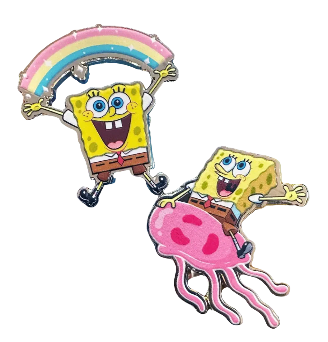 Positivity Spongebob Pin Set *LAST CHANCE*