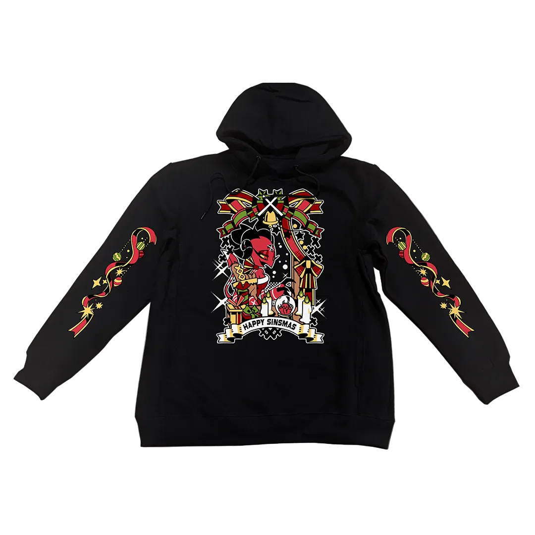 Pullover Hoodie - Sinsmas 2024 - Barbie Wire w/Printed Sleeves *SALE*