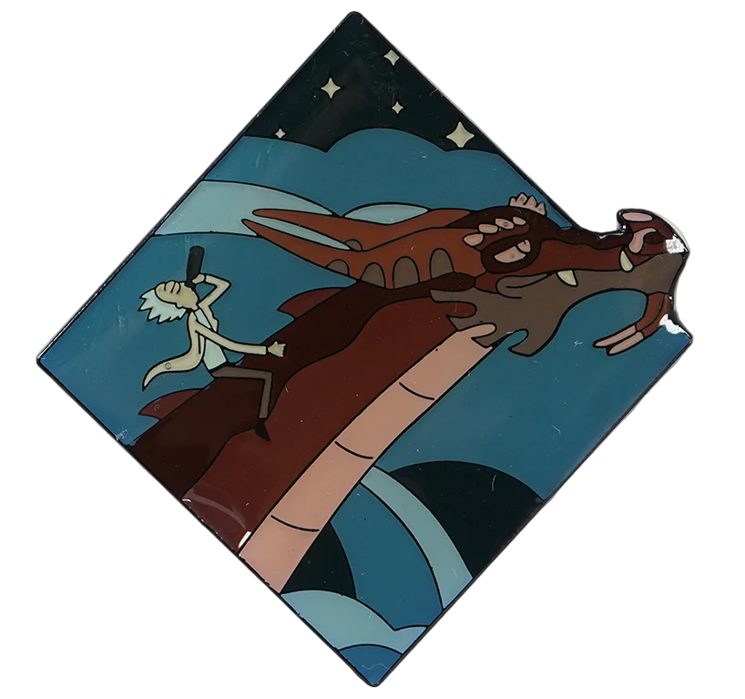 Rick and Morty: Dragon Ride Pin *LAST CHANCE*