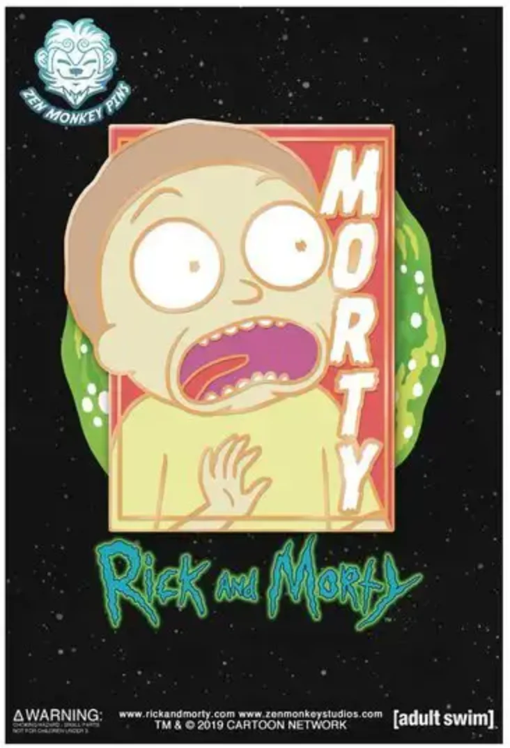 Rick and Morty Pastel Morty Enamel Pin *LAST CHANCE*