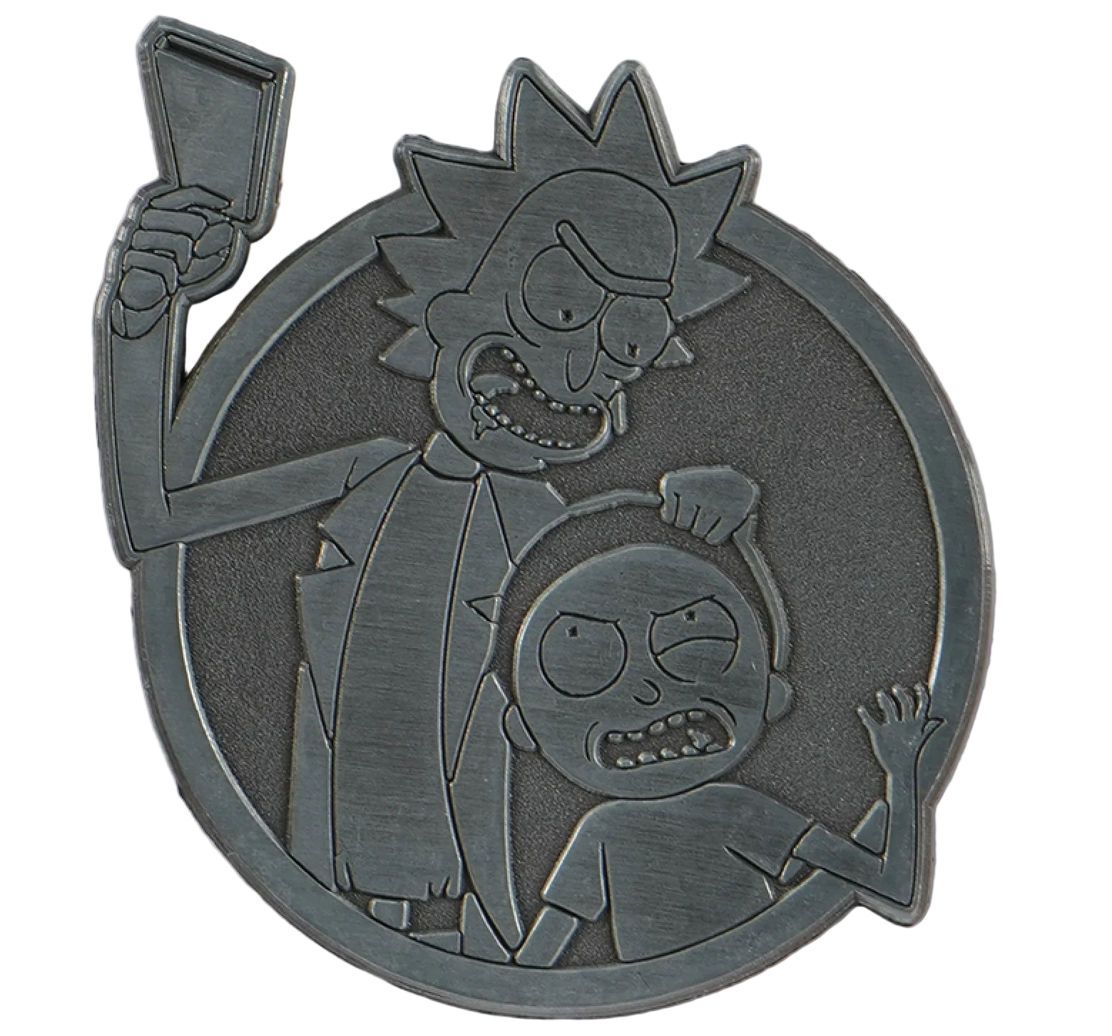 Rick and Morty: Rick and Morty (Silver) Pin *LAST CHANCE*