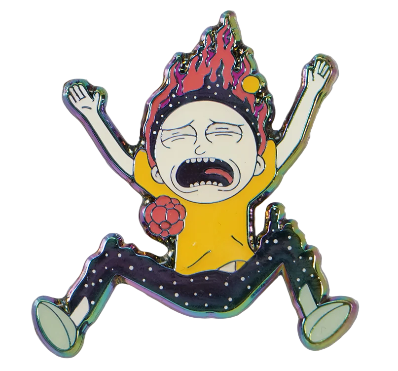 Rick and Morty: Rick Falling Rain Pin *LAST CHANCE*