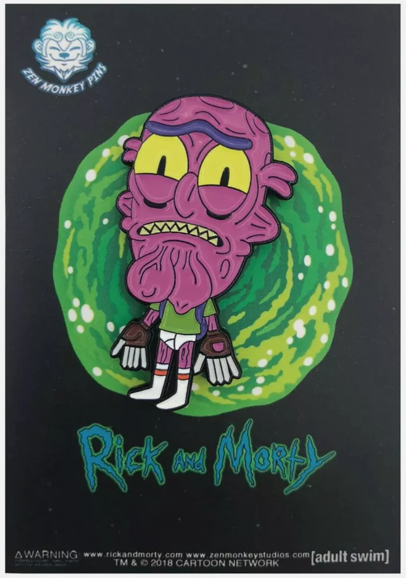 Rick & Morty Scary Terry (Underwear) Enamel Pin *LAST CHANCE*
