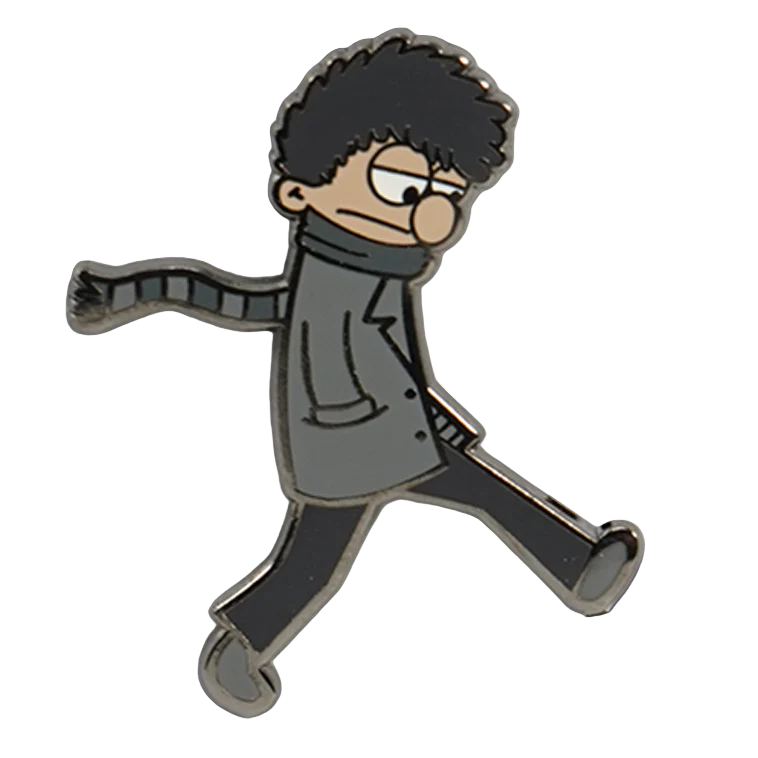 RoboRoku: Blustery Boy Hard Enamel Pin *LAST CHANCE*