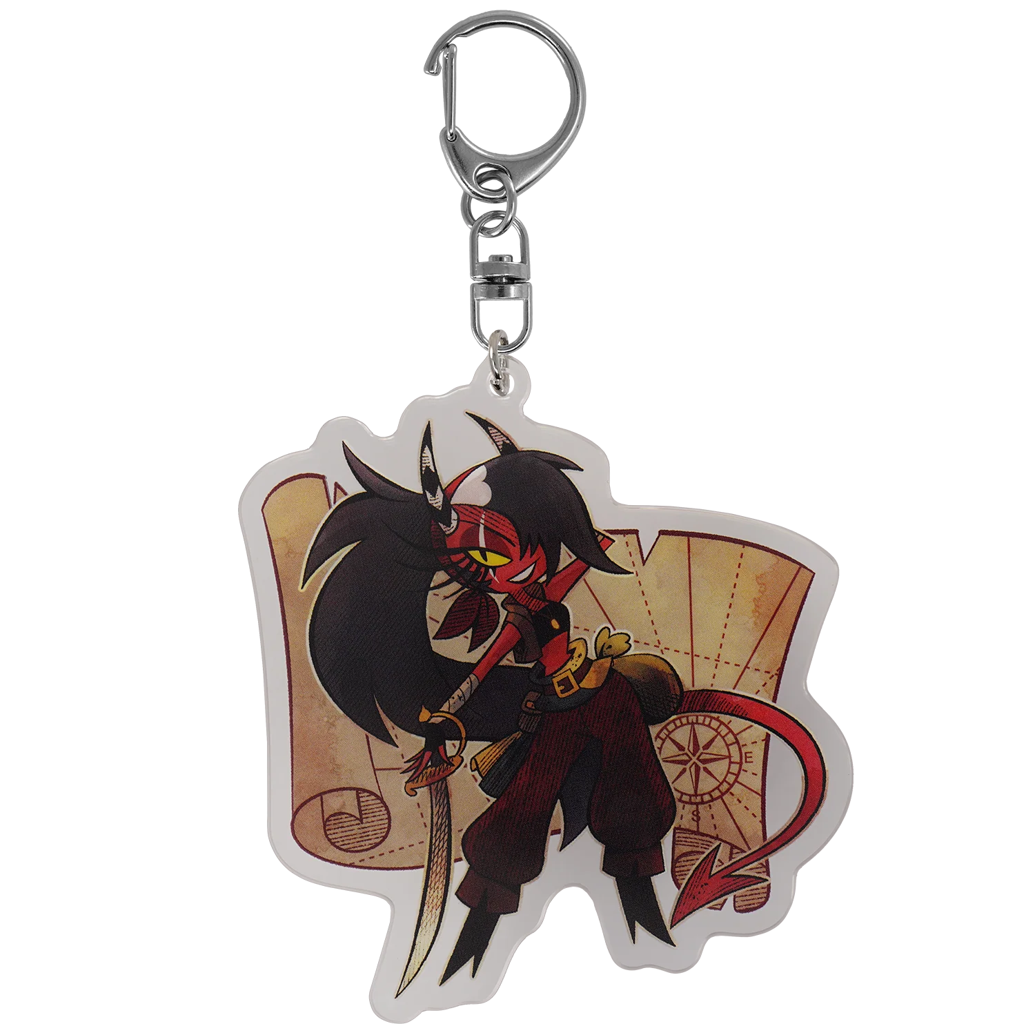 Sallie May - Pirates - Summer Keychain