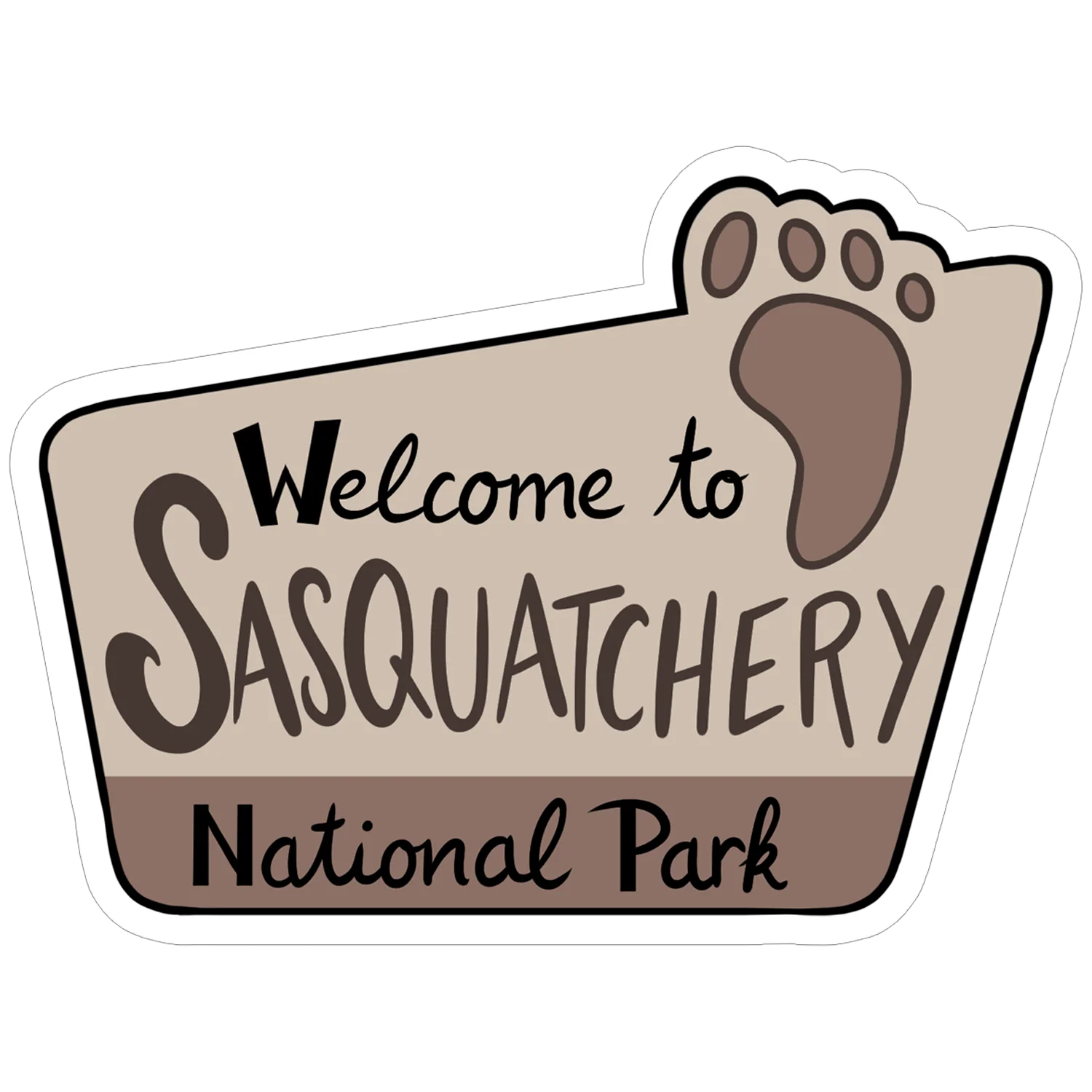 Sasquatchery Sticker *PRE-ORDER*