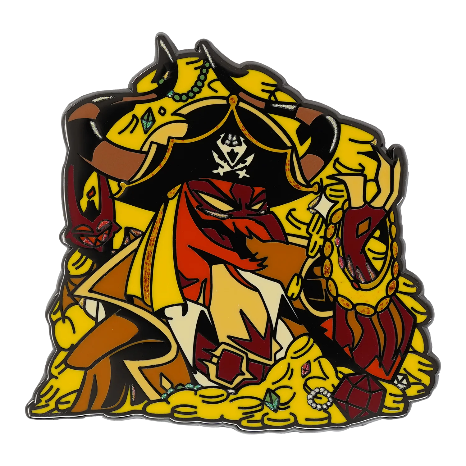 Satan - Pirate Enamel Pin
