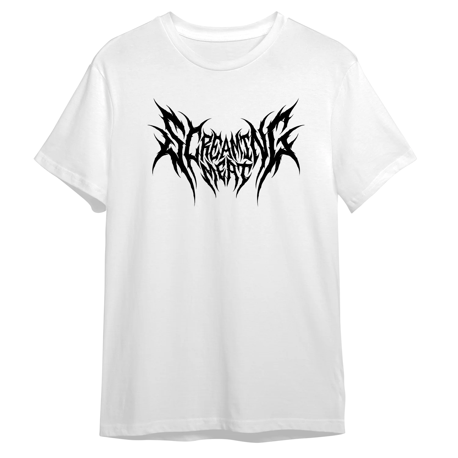 Screaming Meat Logo (White) - Image 2