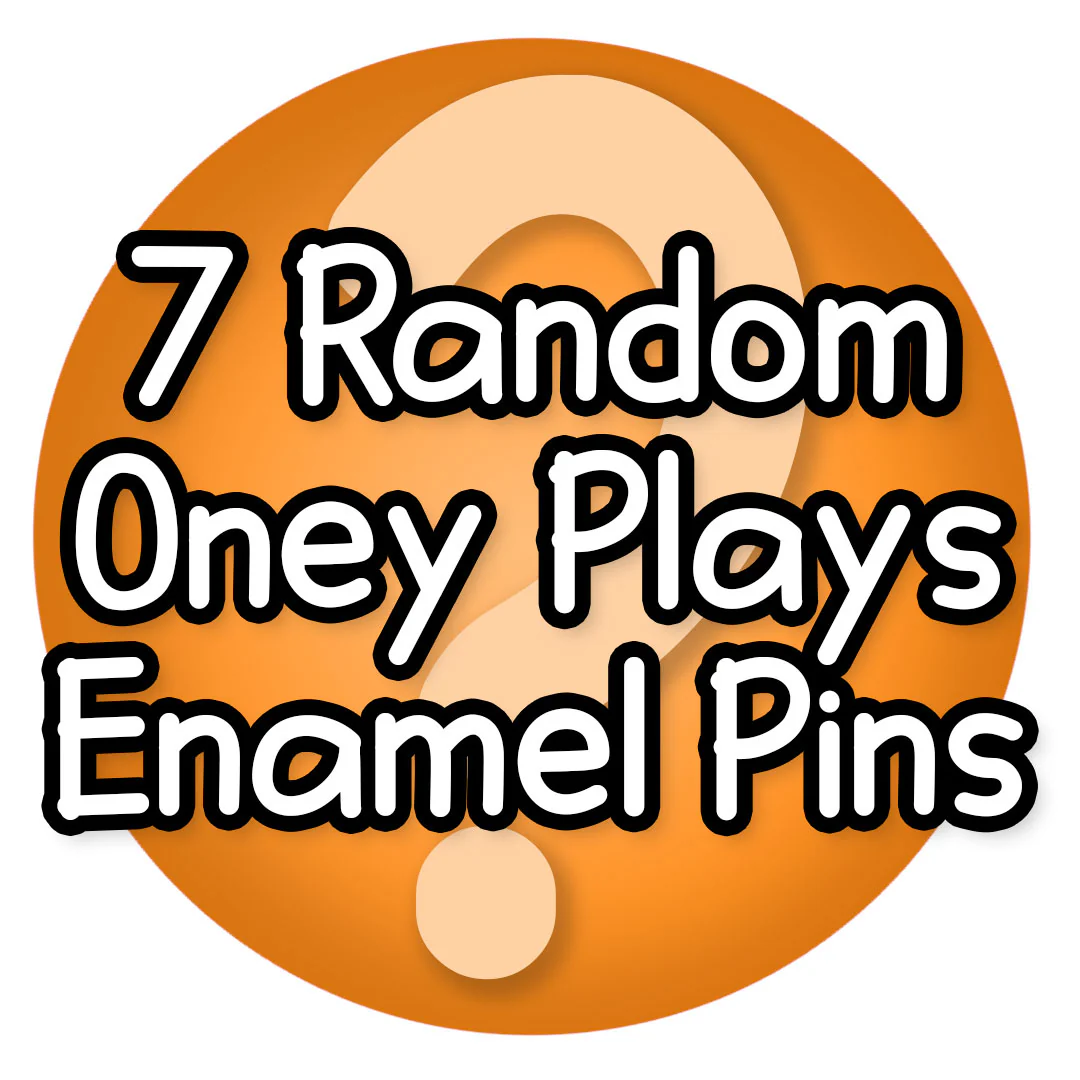 SEVEN RANDOM ONEY PLAYS ENAMEL PINS *LIMITED STOCK*