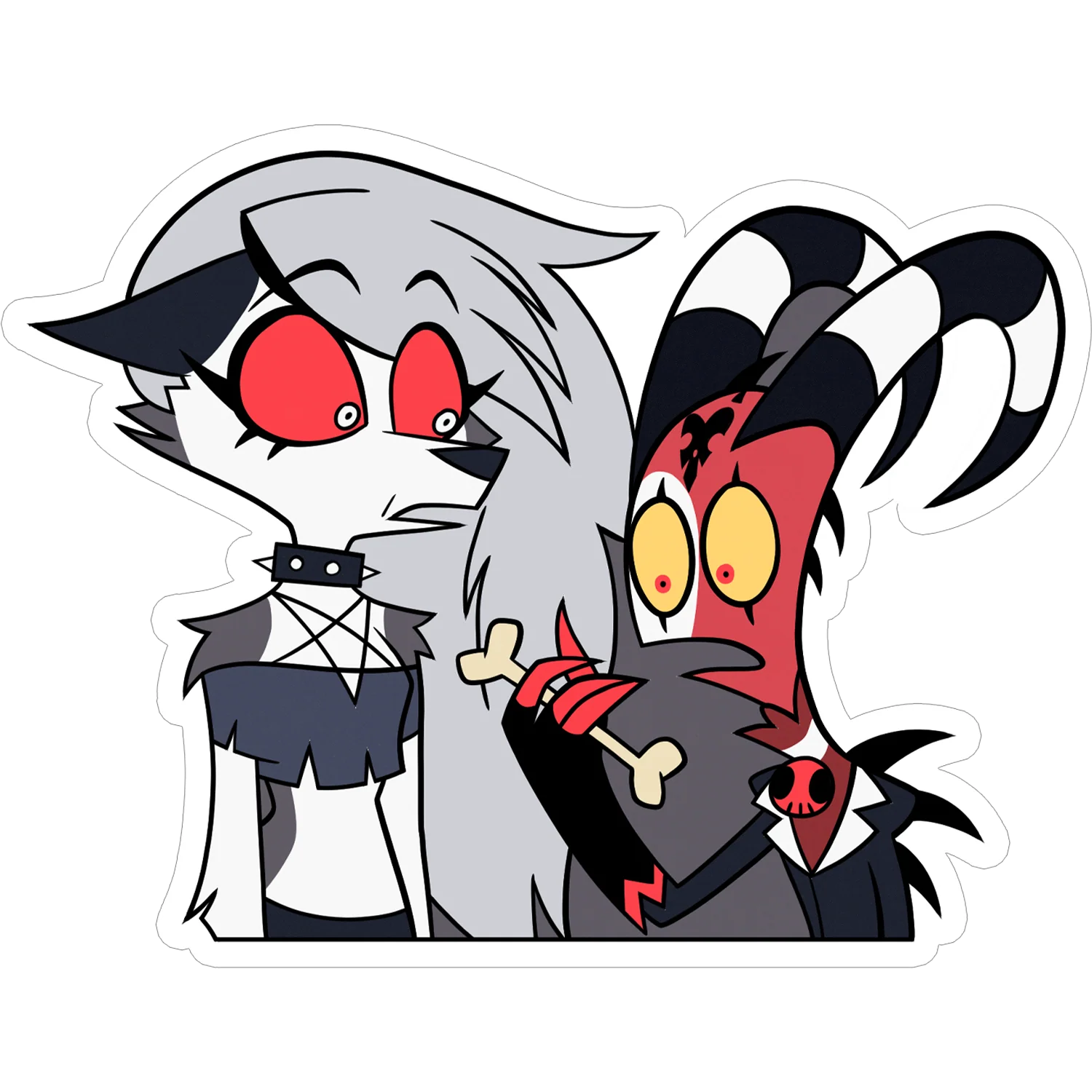 Shocked Blitz & Loona Sticker *PRE-ORDER*