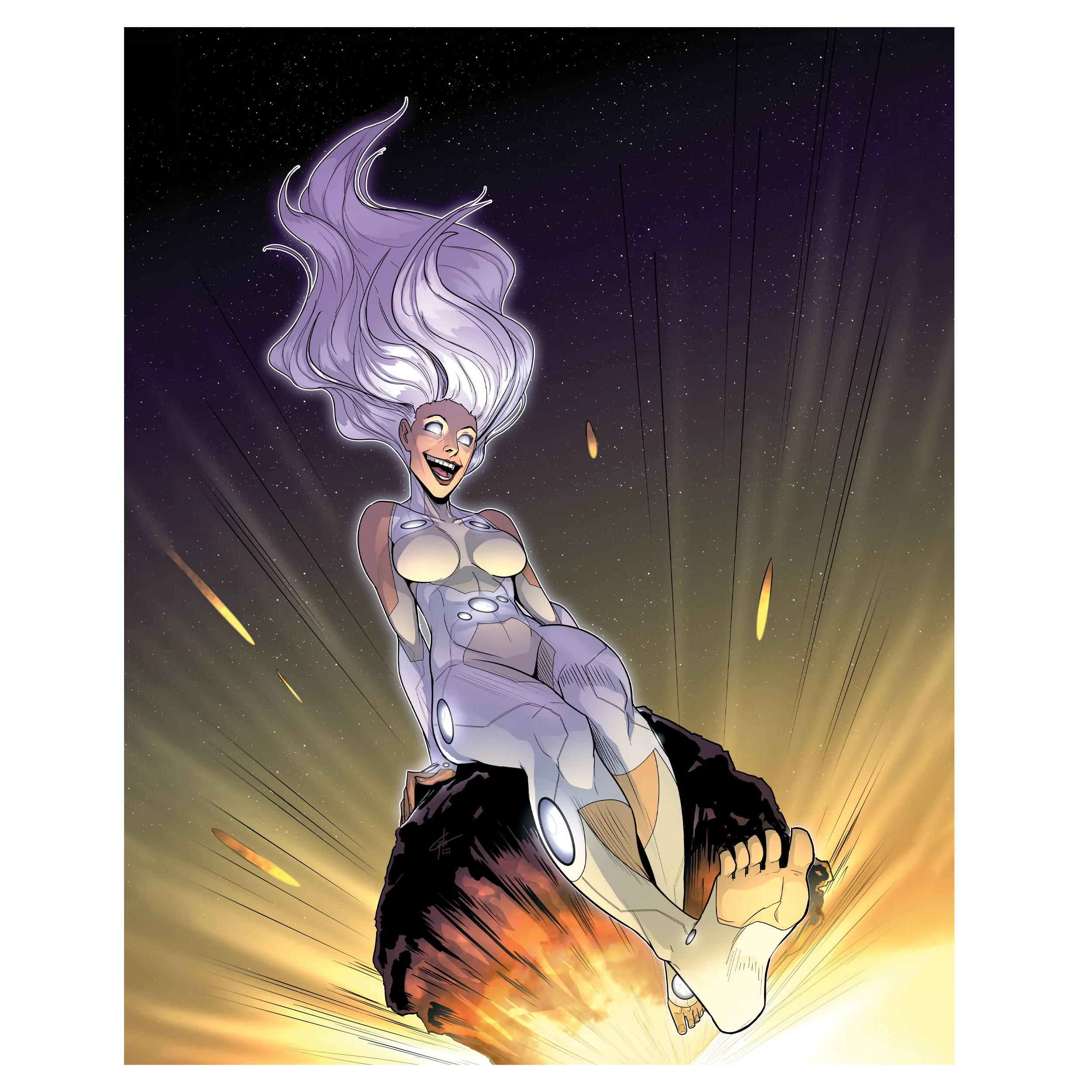 Shooting Star - Poster Print *LAST CHANCE*