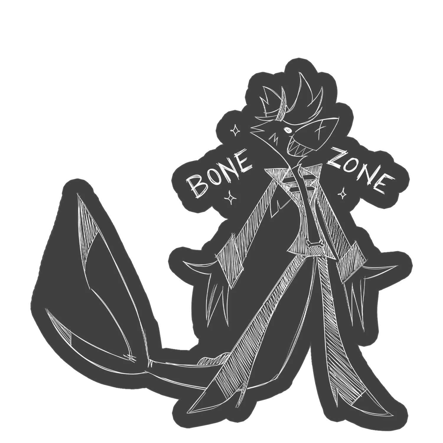 Sketchy Chaz Car Decal *LIMITED STOCK*